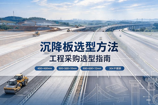 塔河沉降板选择方法