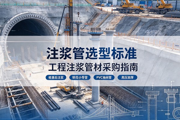 塔河注浆管选型标准